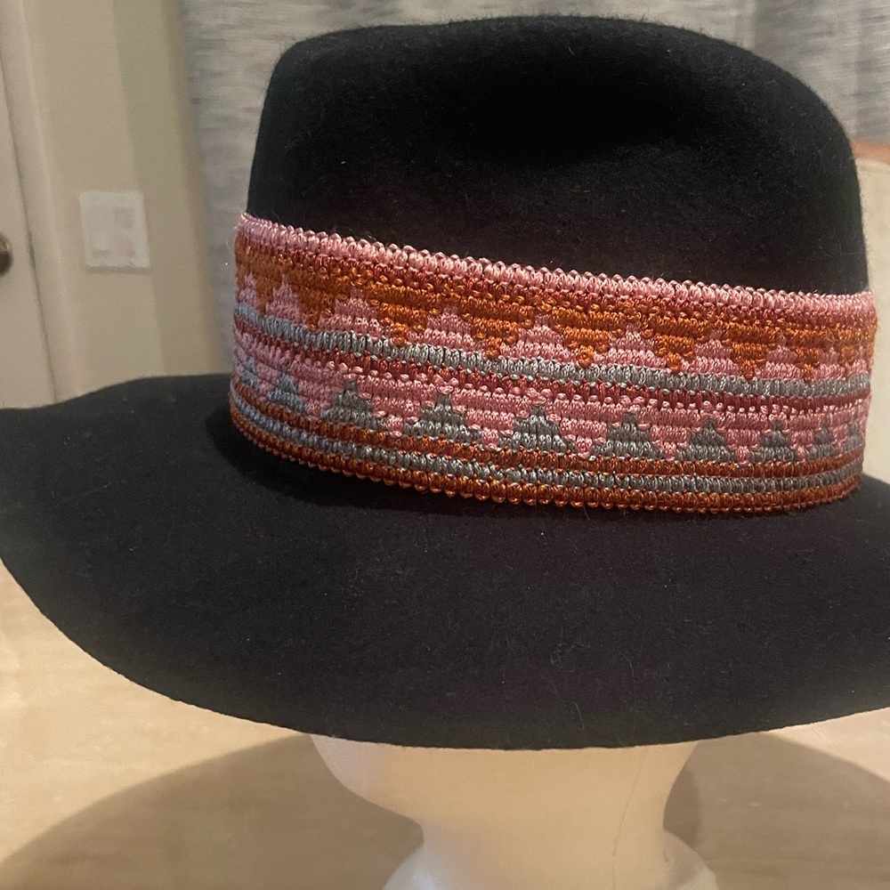 Festival Boho Hat by The Hats Company Wide Brim Filippo Catarzi Made in Italy - Picture 7 of 11